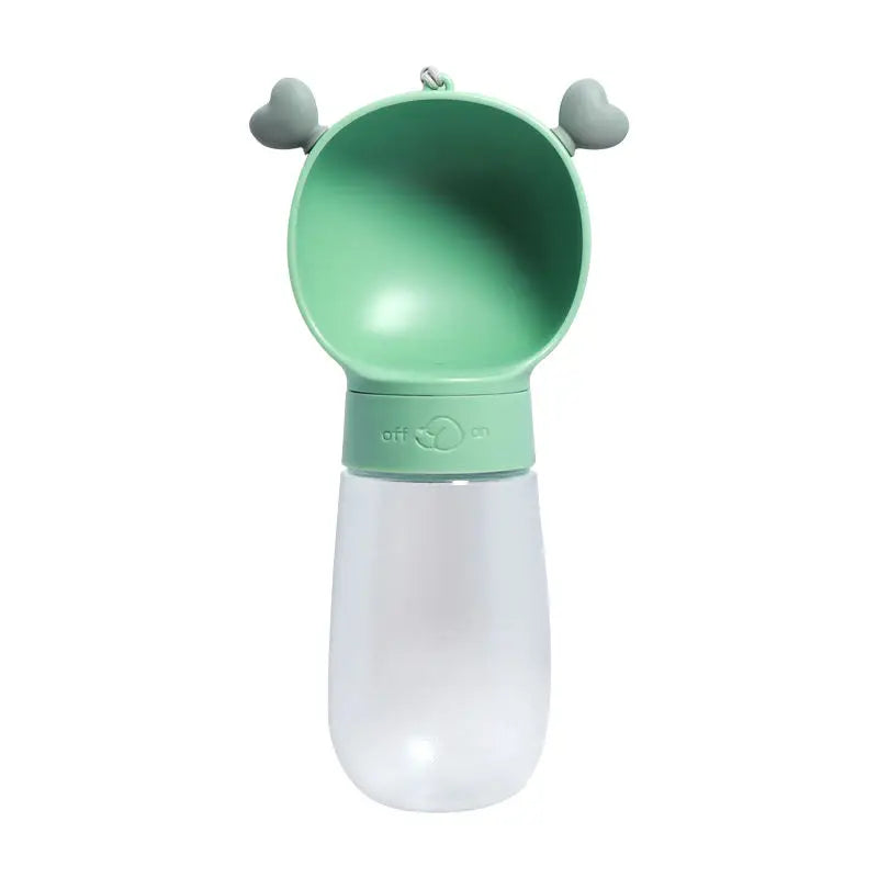 2 in 1 Multifunctional Eco-Friendly Plastic Pet Food Feeder & Portable Dog Water Bottle for Dogs