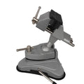 Universal Vise Aluminum Alloy Mini Table Vise 360 Degree Rotation Suction