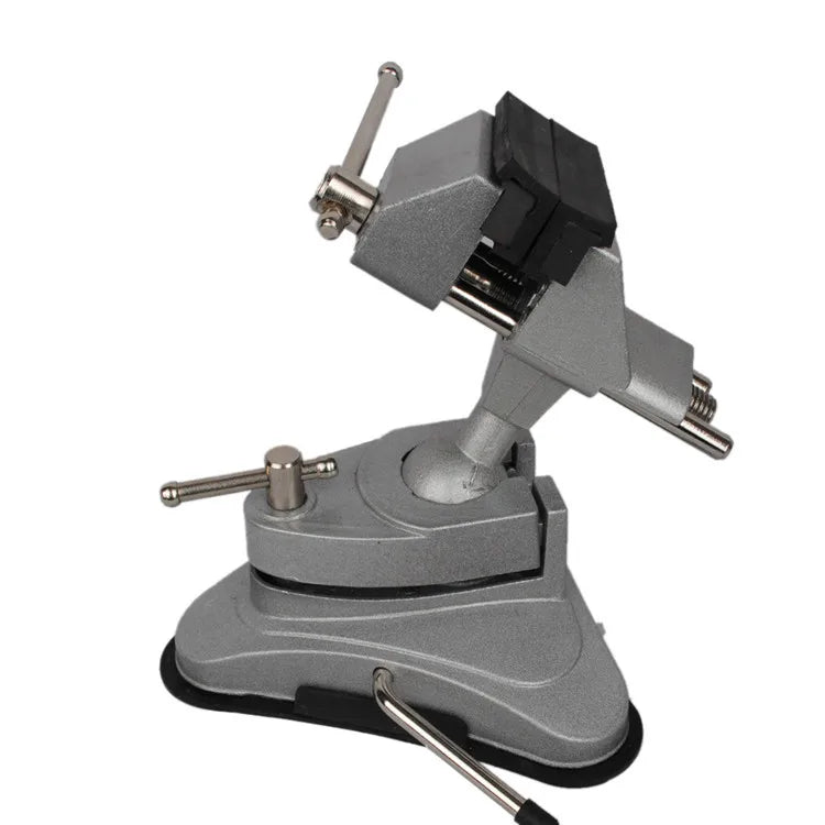 Universal Vise Aluminum Alloy Mini Table Vise 360 Degree Rotation Suction