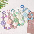 2025 New Cute Creative Cartoon Acrylic Lightweight Hard-Wearing Fashion Trend KeyChain Mobile Phone Case Chains 4 Colors