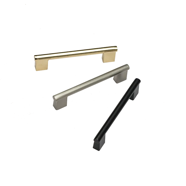 Matte Black Kitchen Furniture Aluminum Pull Cabinet Handle Drawer Dresser Cupboard Pull Handle