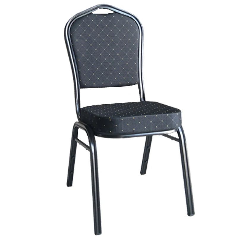 Cheap Price Wholesale Conference Room Hotel Banquet Dining Chairs Stackable Metal Frame Fabric for Party