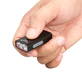 For MINIX IPX8 Waterproof Rechargeable Keychain UV LED Emergency Flashlight with Super Bright Light