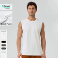 SHINBENE Cozy Modal Lightweight Men's Workout Tank Top Casual Soft Sleeveless Gym Muscle Shirts Bodybuilding Tee