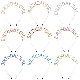 Wholesale Multi-Color Crystal Rhinestone Crown Tiara Fast Delivery Birthday Girl Hair Decorations Party Hairband Decorations