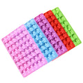 BPA Free 48-Hole Silicone Dinosaur Molds Dinosaur Shaped Candy Gummy Ice Cube Trays Cake Tools for Chocolate Chewing Gum