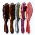 Abeis Wholesale Long Handle Pure Boar Bristle 360 Wave Hair Brush MegaBDM