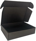 Custom Logo Black Recyclable Shipping Boxes for Small Business Embossing Small Corrugated Mailer Boxes for Packaging Gift Use