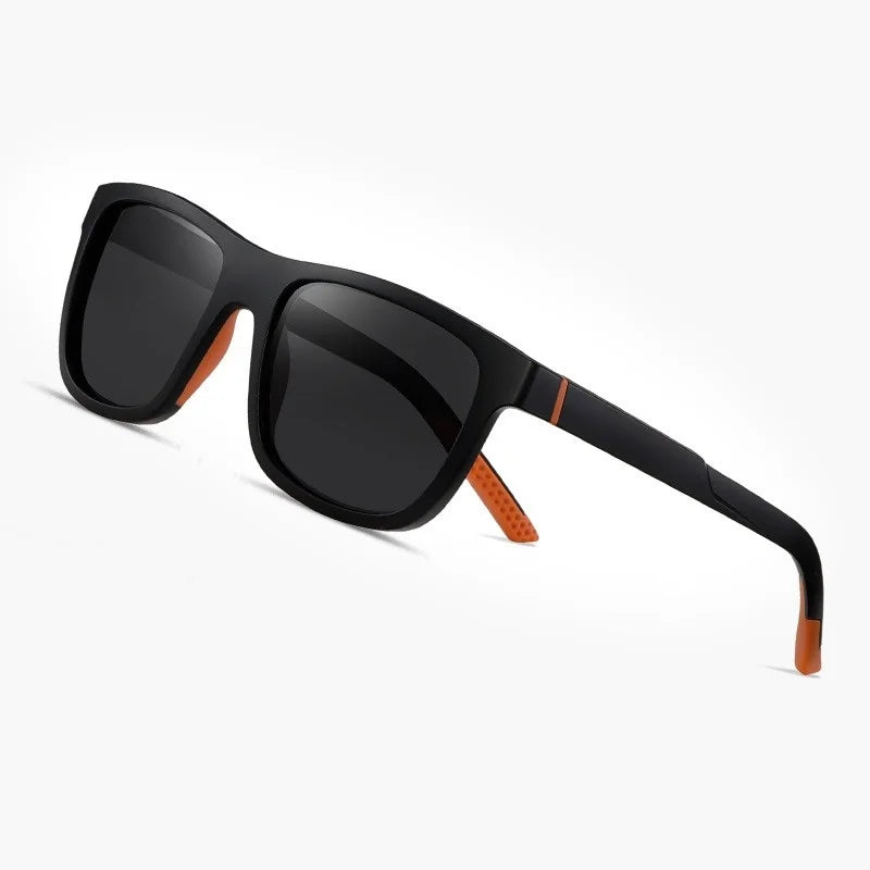 2025 New Arrival Classic Vintage square Men Polarized Tr90 Sunglasses Uv400 Driving Sunglasses