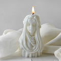 Goddess Figure Plaster Ornaments Silicone Mold Diy Human Figure Aromatherapy Candle Silicone Molds