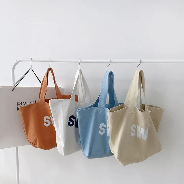 Factory Supplied Custom Foldable Eco-Friendly Reusable Recycled 12OZ 14OZ 16Oz Blank Cotton Canvas Large Tote Shopping Bag MegaBDM