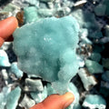 Hot Sale Small Size Rough Stones Crystal Specimen Raw Gemstone Morocco Blue Aragonite Healing Crystals for Decoration