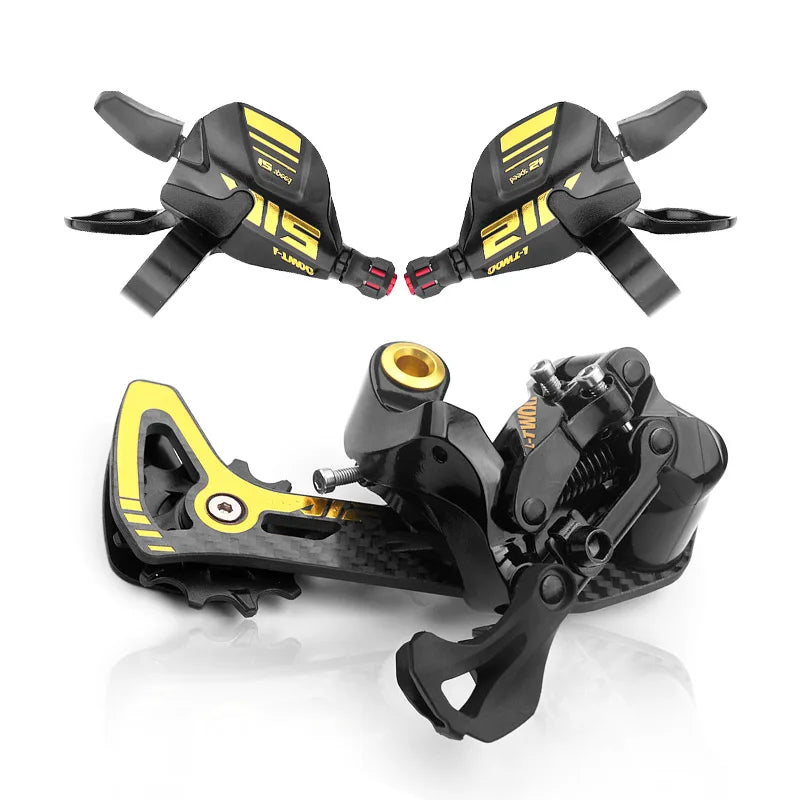 LTWOO MTB Bike Rear Derailleurs A5 A7 at 9/10/11/12-speed Trigger Shifter Mountain Shift Groupset Compatible SRAM