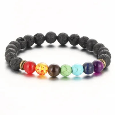 Hot Sale Chakra Beads Bracelet Loose Stone Beads Necklace Natural Stone Bracelets Jewelry