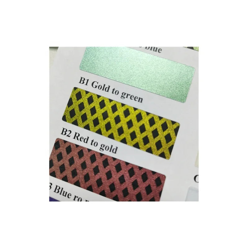 Optical Variable B1 Gold to Green for Ink for Screen Printing High Quality Inks Used for Securities Certificates Important Docum