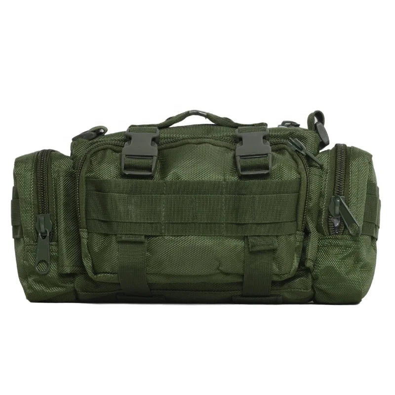 LUPU National Style 900D Oxford Waterproof Camera Bag Backpack & Waist Bag Unisex Pillow Shape Zipper Closure for Running Sports