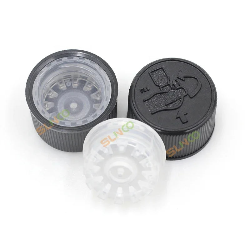 Child Safety CRC Plastic Bottle Caps Injection Mold Pressure Swing Moulds
