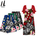 Polynesian Fabrics Tribal Samoan Tapa Flower Pattern Custom Bodycon 2023 Elegant Party Fabric for Ladies Dresses