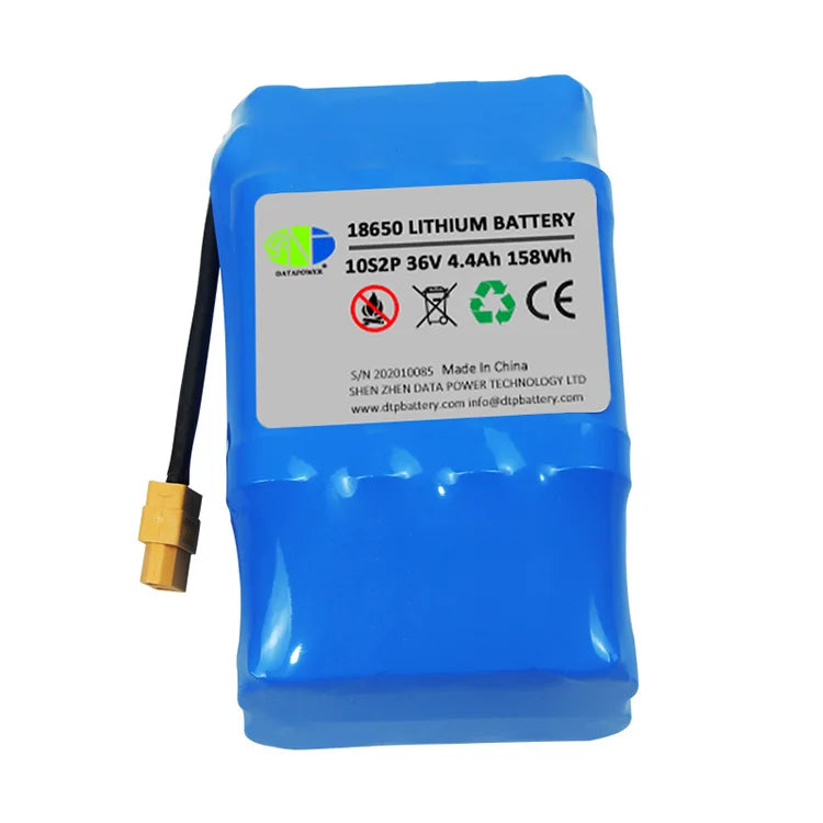 Factory Custom 10S2P 10S3P 12V 24V 36V Ebike Electric Scooter Battery Rechargeable 18650 Lithium Battery Pack