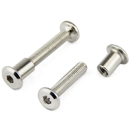 M4 M5 M6 M8 Furniture Combination Connection Pin Splint Nut Chicago Screw