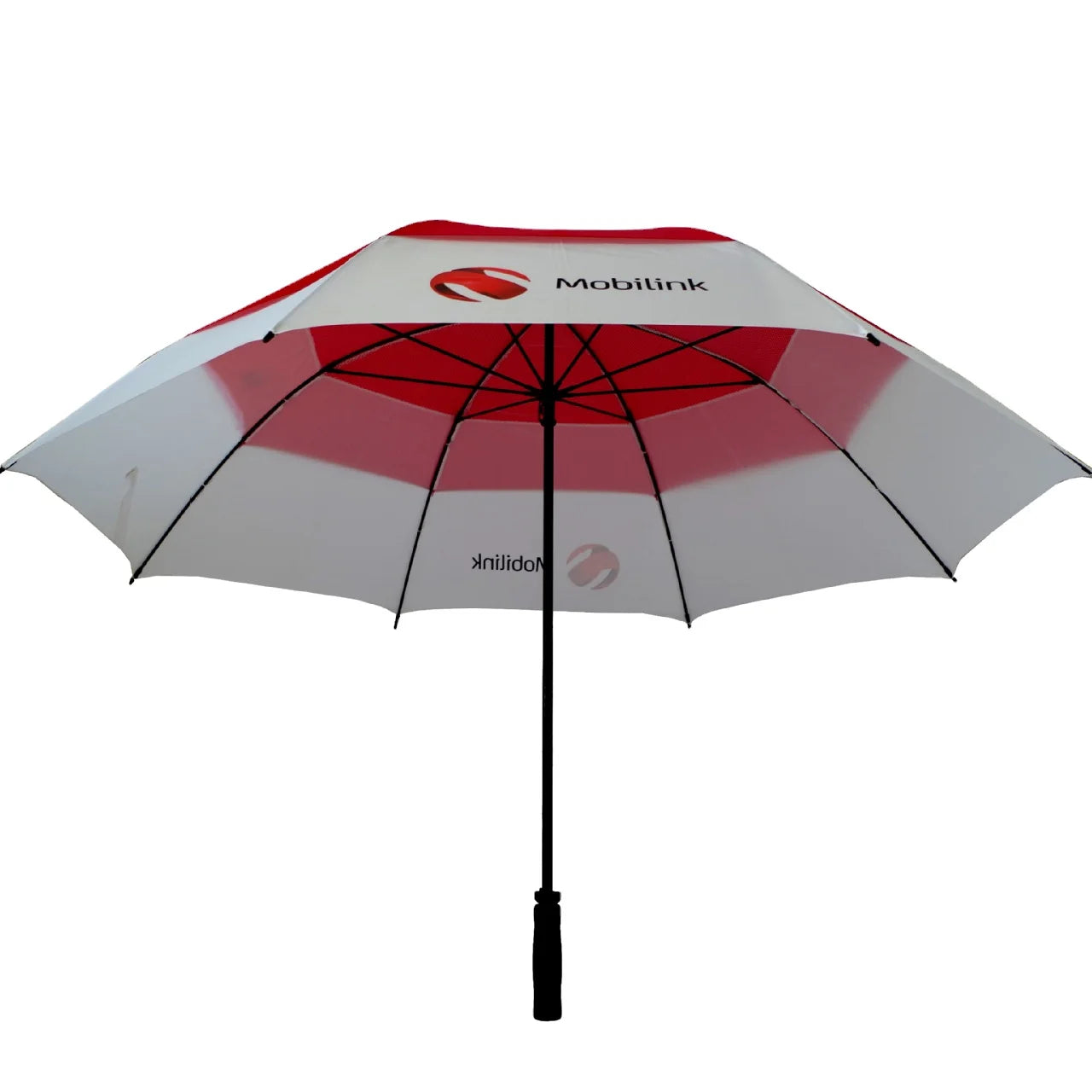 Innovative Wholesale 30 Inch Large EVA Handle Windproof logo Prints Big Luxury Promotional Custom Brand Golf Umbrella with logo