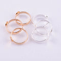 Fancy Silver Color Small Metal Jewelry Finding Finger Ring Hand Ring