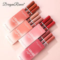 Private Label Matte Velvet Texture Liquid Lipstick Non Sticky Long Lasting Waterproof Lip Gloss 3 Color