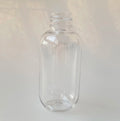 2 oz 60ml Clear PET Plastic Boston Round Bottles With 20-410 Caps