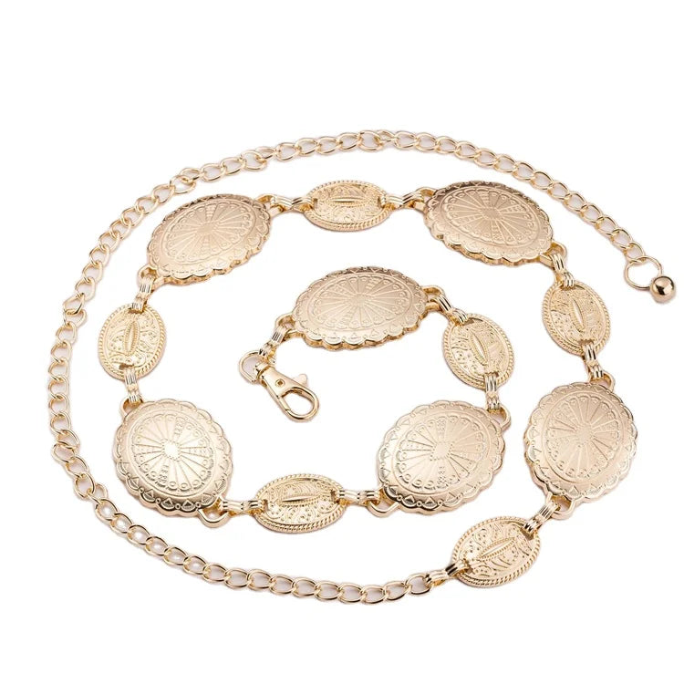 Women's Western Clothing Accessories Belt Retro Lady Jewelry