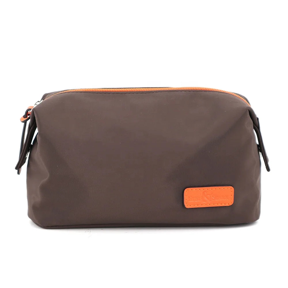 Factory Wholesale Custom Nylon Fabric Cosmetic Makeup Bag Personalized Fashion Toiletry Organizer Clutch Bag for Lady OEM
