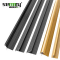 Profile Strip Profile Floor Trim Aluminum Alloy Edging Aluminum Hot New Design Customized Tile Trims 7-20 Days H Shape SM19