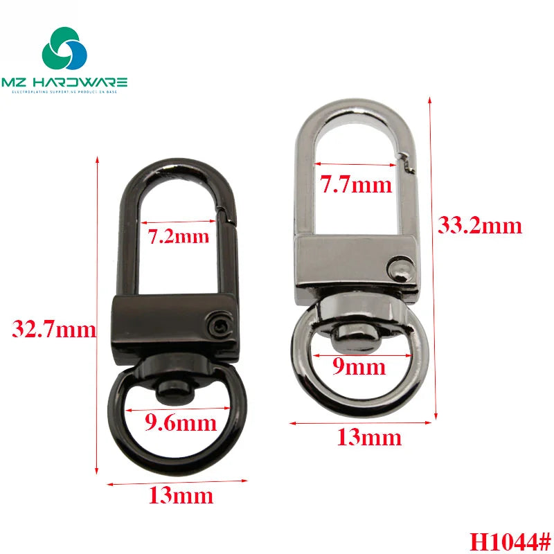 Fashion Lobster Clasp Metal Spring Ring Snap Hook Handbag Sling Bag Swivel Snap Hook Dog