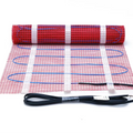 Modern 230V Electric Heated Floor Mat for Indoor Use Thermostat Dual Core Heating Cable PVC for Bathroom Bedroom Apartments