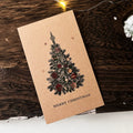 Kraft Paper Thank You Cards Greeting Cards Business Store Gift Packaging Holiday Decoration Paper Gift Cards Printing