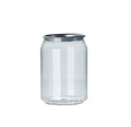 Custom Food Grade 500ml PET Plastic Disposable Cup Packaging Easy Open End Aluminum Lid Soda Cream Nuts Juice Coffee Beverages