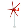 China Factory Wind Turbine Generator 500W 600W 800W With MPPT/Charge Controller Windmill RV Yacht Farm Small Wind Generator