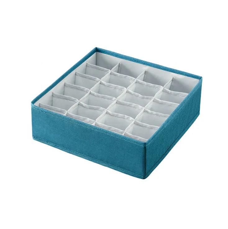 Custom logo Drawer Organizer Multifunctional Underwear Socks Storage Organizer Box Home Foldable Clothes Storage Organizer