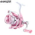 NEWMAJOR 1500-7000 8-14kg Drag Spinning Fishing Reel for Saltwater and River Fishing Durable Plastic Material for Lake Stream
