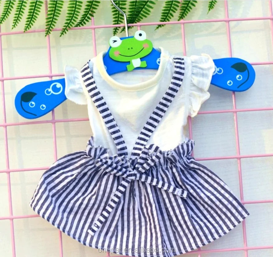 Quality Cute Flowers Pet Tutu Summer Puppy Clothes Small French Bulldog Dog Dress