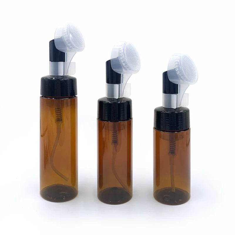 Empty Plastic Foam Pump Bottle 30ml 50ml 60ml 100ml 150ml 200ml clear White PET Facial Cleanser Mousse Foam Pump Bottle