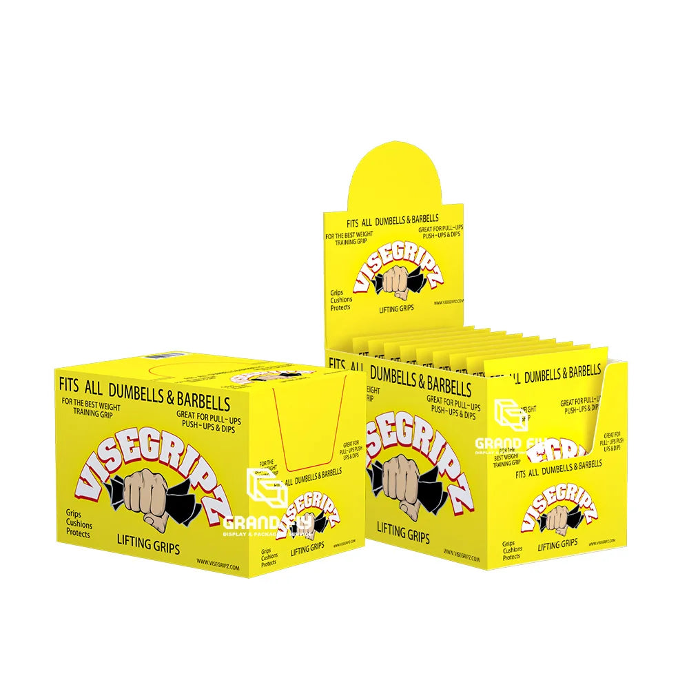 Custom Recycled Cardboard Corrugated Display Box for Retail Snack Counter PDQ Sushi Packaging Custom Size
