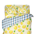 Cartoon Printed Washed Cotton Bed 4-Piece Set Student Dormitory Cute 3-Piece Frosted Set