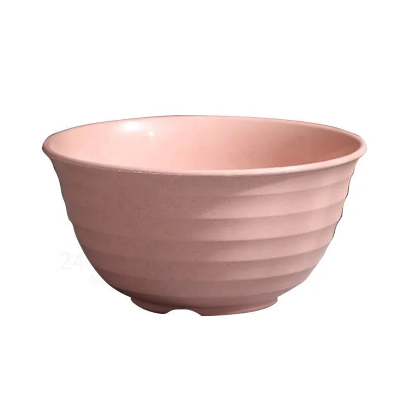 Biodegradable Wheat Straw Bowl Natural Wheat Straw Rice Bowl Unbreakable Durable Ecological Wheat Soup Bowl