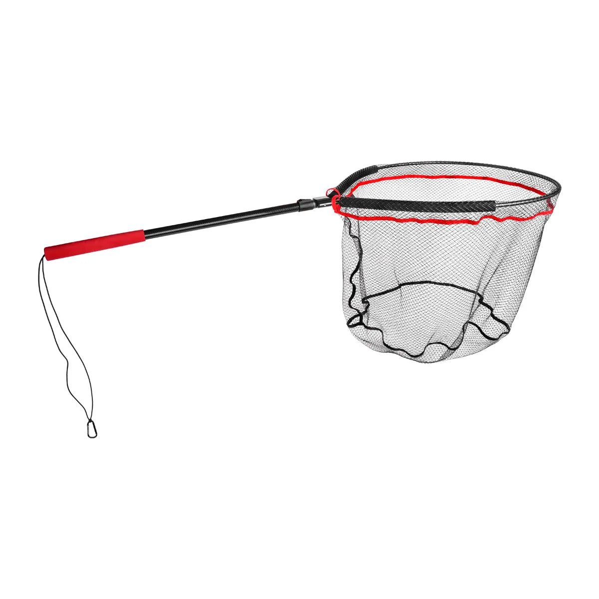 NOEBY Float Landing Net 60x50cm Folding Net Carbon Handle Net Depth Fishing Net Fishing Tackles