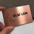 Luxury Gold Foil Silver Business Card Gold Foil logo Name Business Thanks Cards for Business