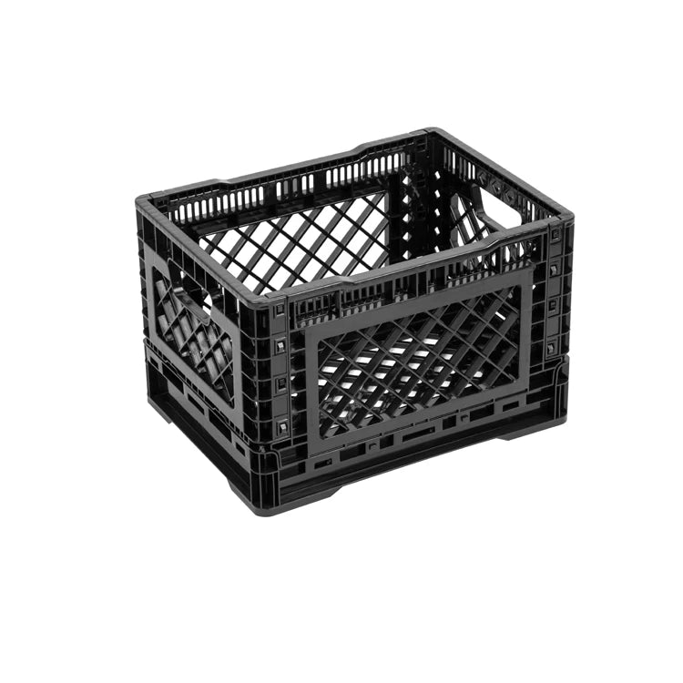Square 26 Quart Folding Storage Crate Dairy Milk Crate