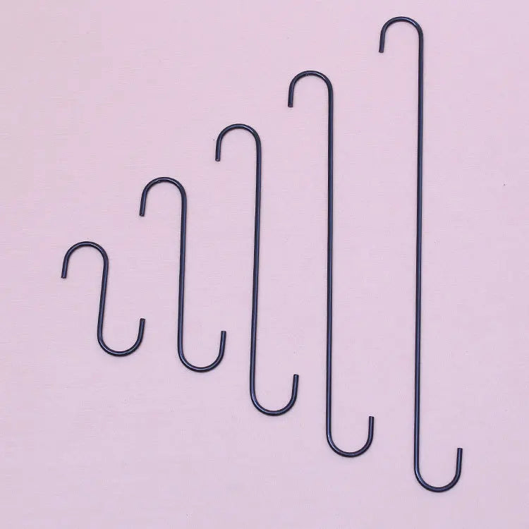 Good Quality 304 Stainless Steel Furniture Ware Bikes Large UK Round S Shaped Hangers s Hooks for Hanging Plants