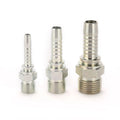 Carbon Steel Female Metric Hose Fittings High Pressure Smooth Surface Hydraulic Ferrule Forged