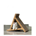 All-In-One Durable Corrugated Pet Toys Eco-Friendly Six-Sided Cat Scratching Board Litter Grinder Wood Paper Materials No Crumb