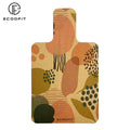 Ecoofit Custom Digital Art Print Logo Eco Friendly Vegan Cork Rubber Reformer Pilates Mat